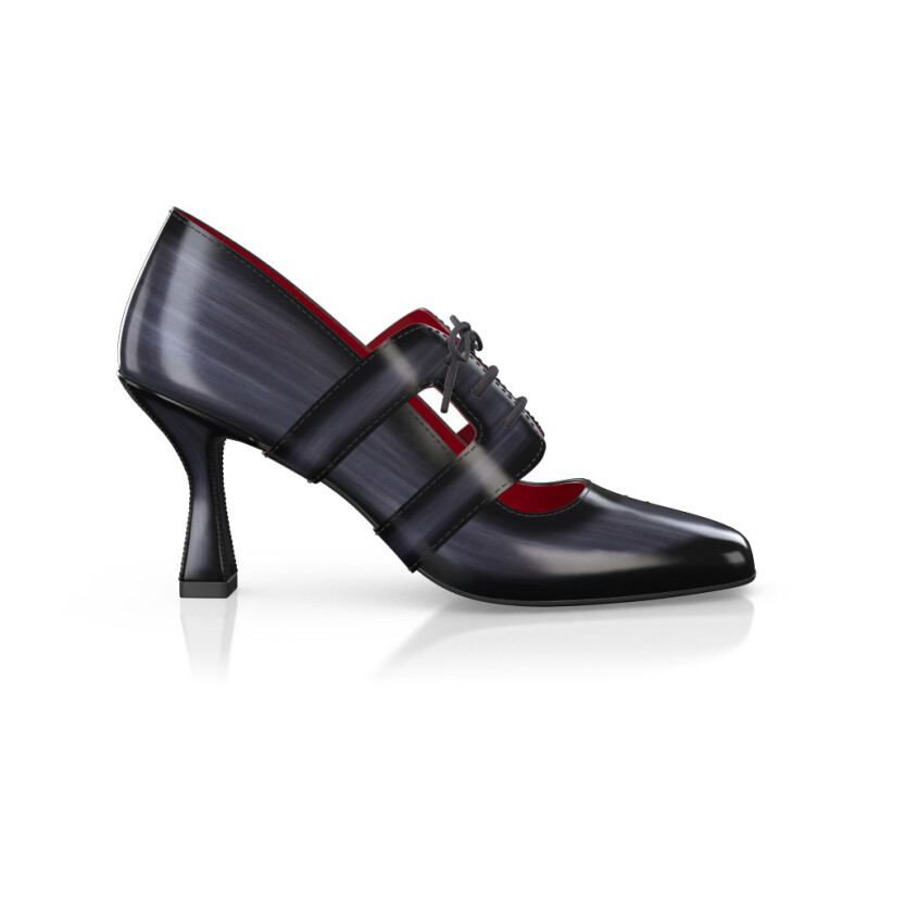 Chaussures à talon bloc de luxe pour femmes 42489