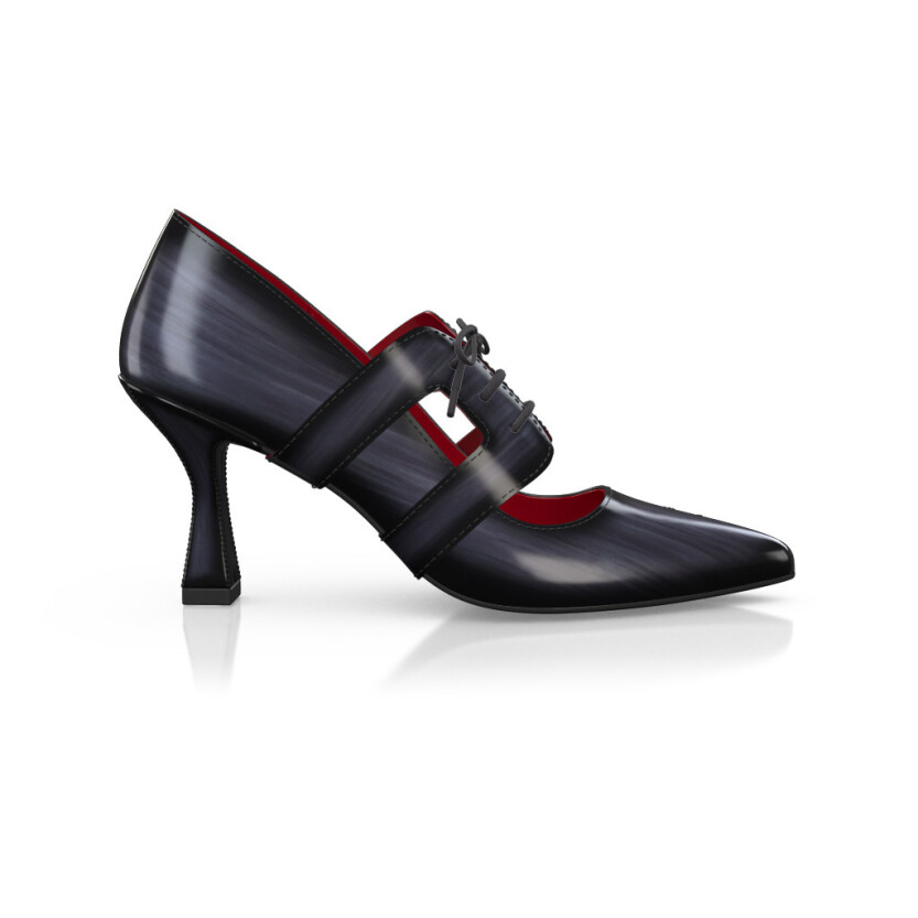 Chaussures à talon bloc de luxe pour femmes 42591