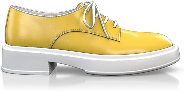 Chaussures à plateforme avec semelle en couleur 16911