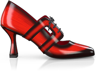 Chaussures à talon bloc de luxe pour femmes 40472