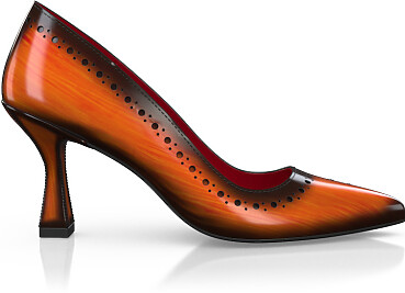 Chaussures à talon bloc de luxe pour femmes 43332